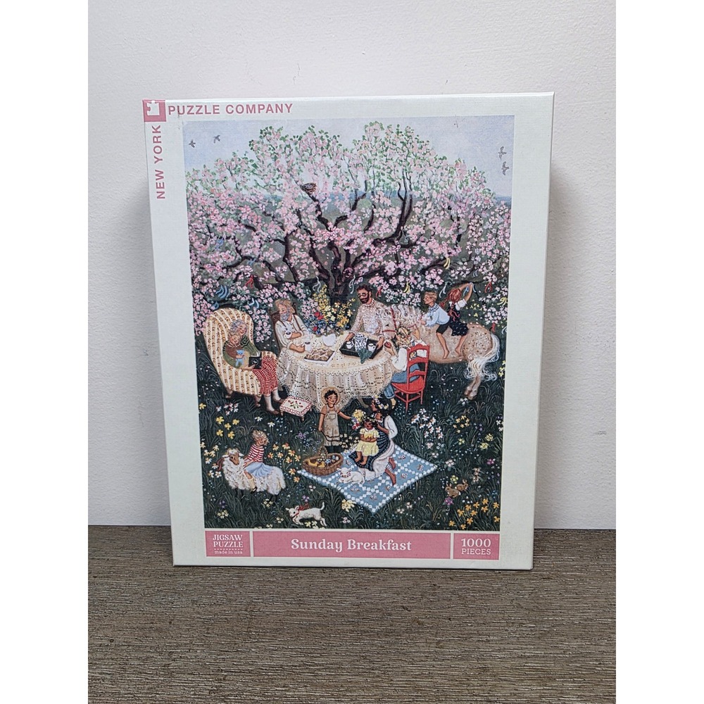 Sunday Breakfast - 1000 Piece Jigsaw Puzzle by New York Puzzle Company 2026